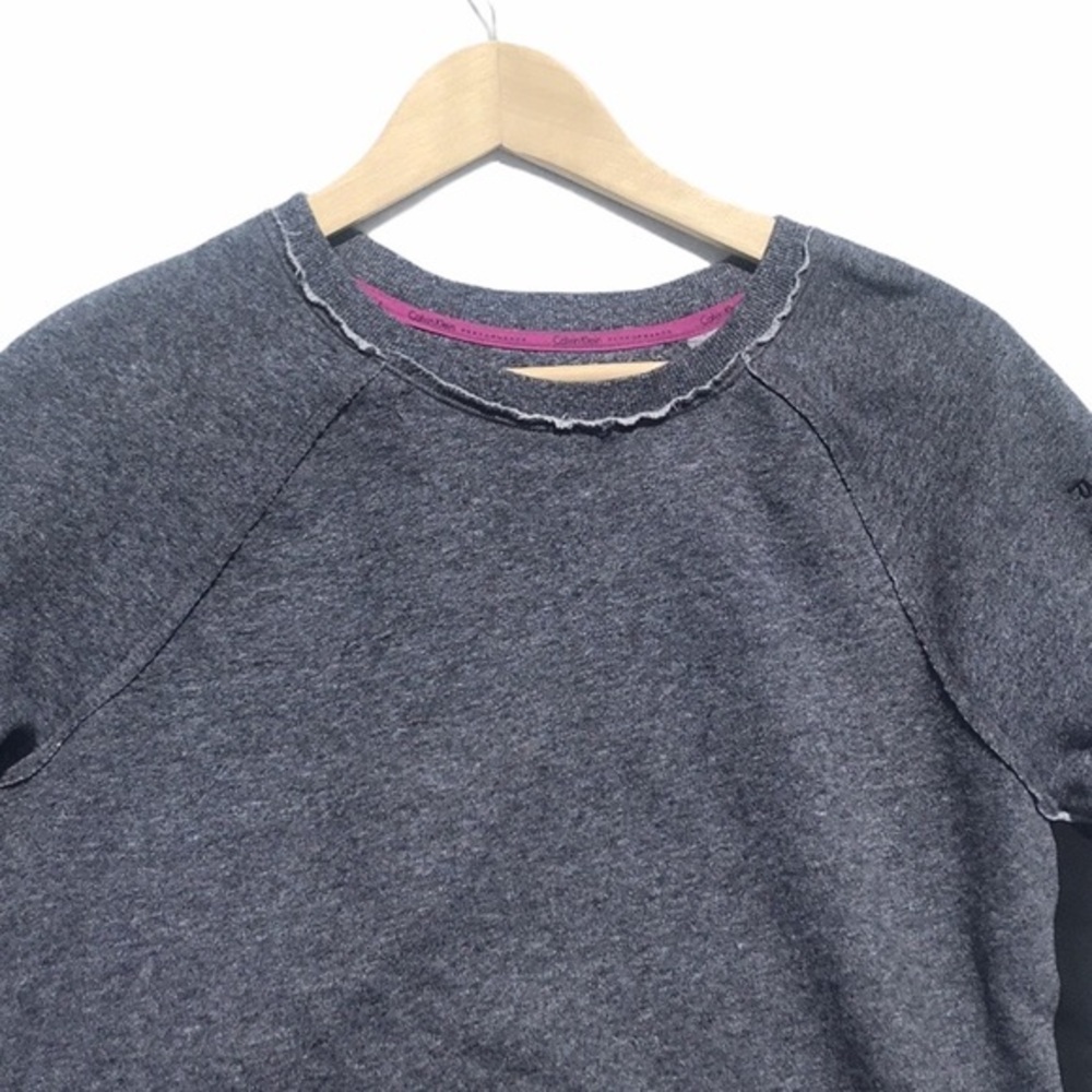 #5. Calvin Klein Performance Gray Pullover Sweatshirt - Picture 7 of 10